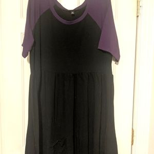 Torrid Black Skater Dress